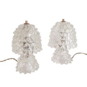 Murano glass table lamps