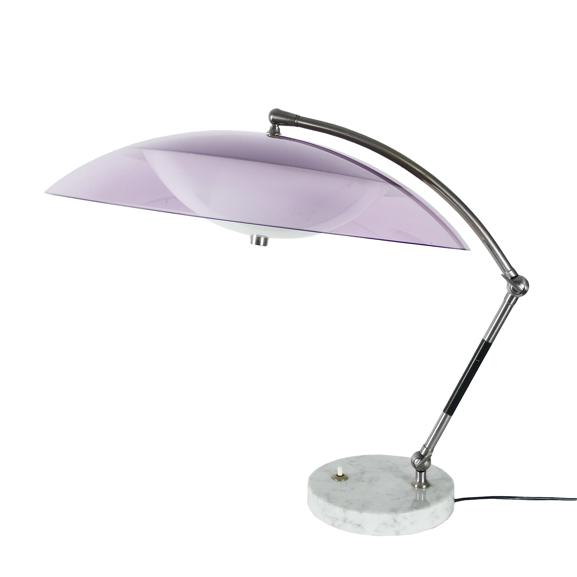 Gran lámpara de mesa de Stilux Milano – Italia 1960