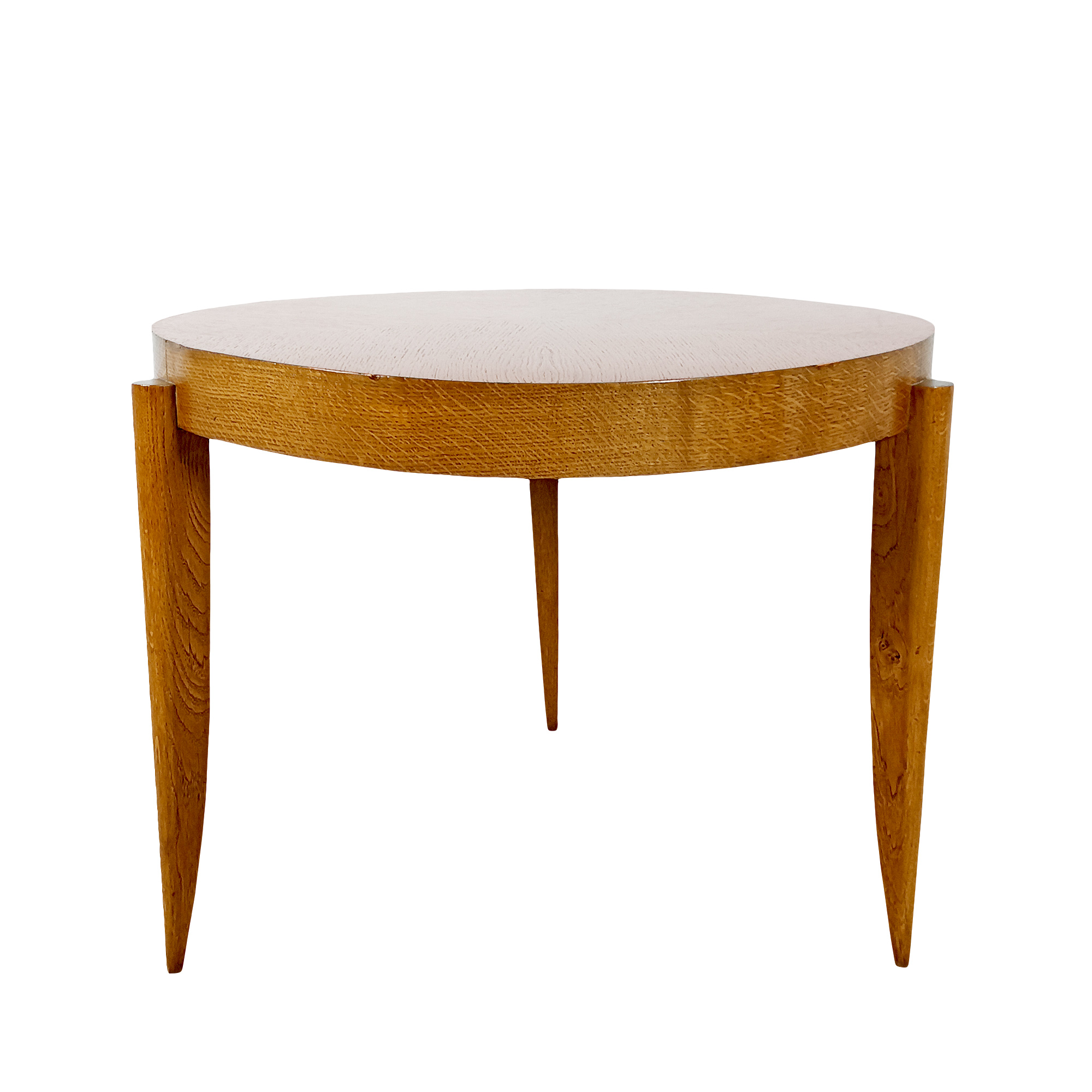 Table basse ronde tripode – France 1940