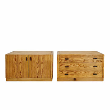 False pair of large bedside tables by Jordi Vilanova - 1970