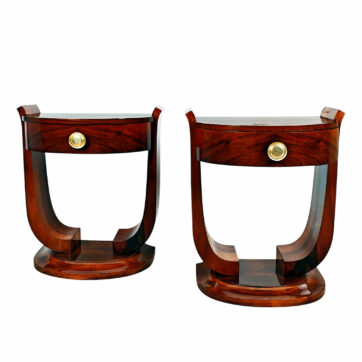 Pair of Art Deco bedside tables - France 1930