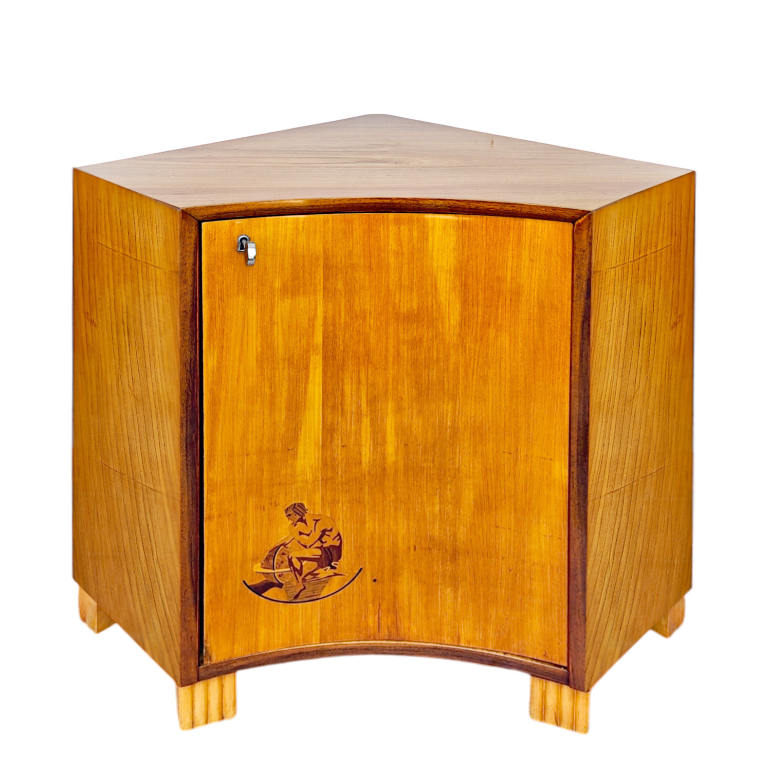 Art Deco corner cabinet - Sweden 1930