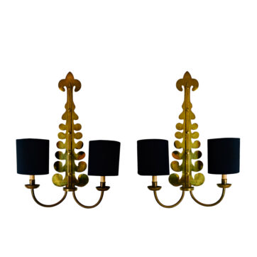 Pair of large wall lights by Valentí - Barcelona 1960