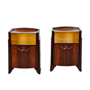 art deco bedside tables