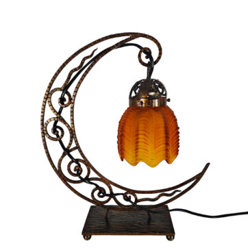art deco table lamp