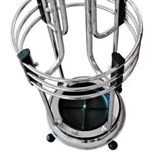 art deco umbrella stand planter demeyere