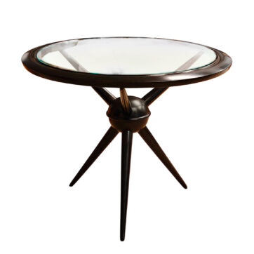 tripod side table italy 1950