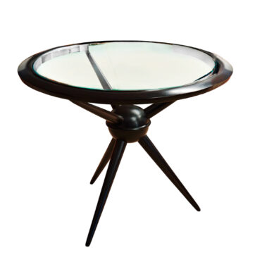 tripod side table italy 1950