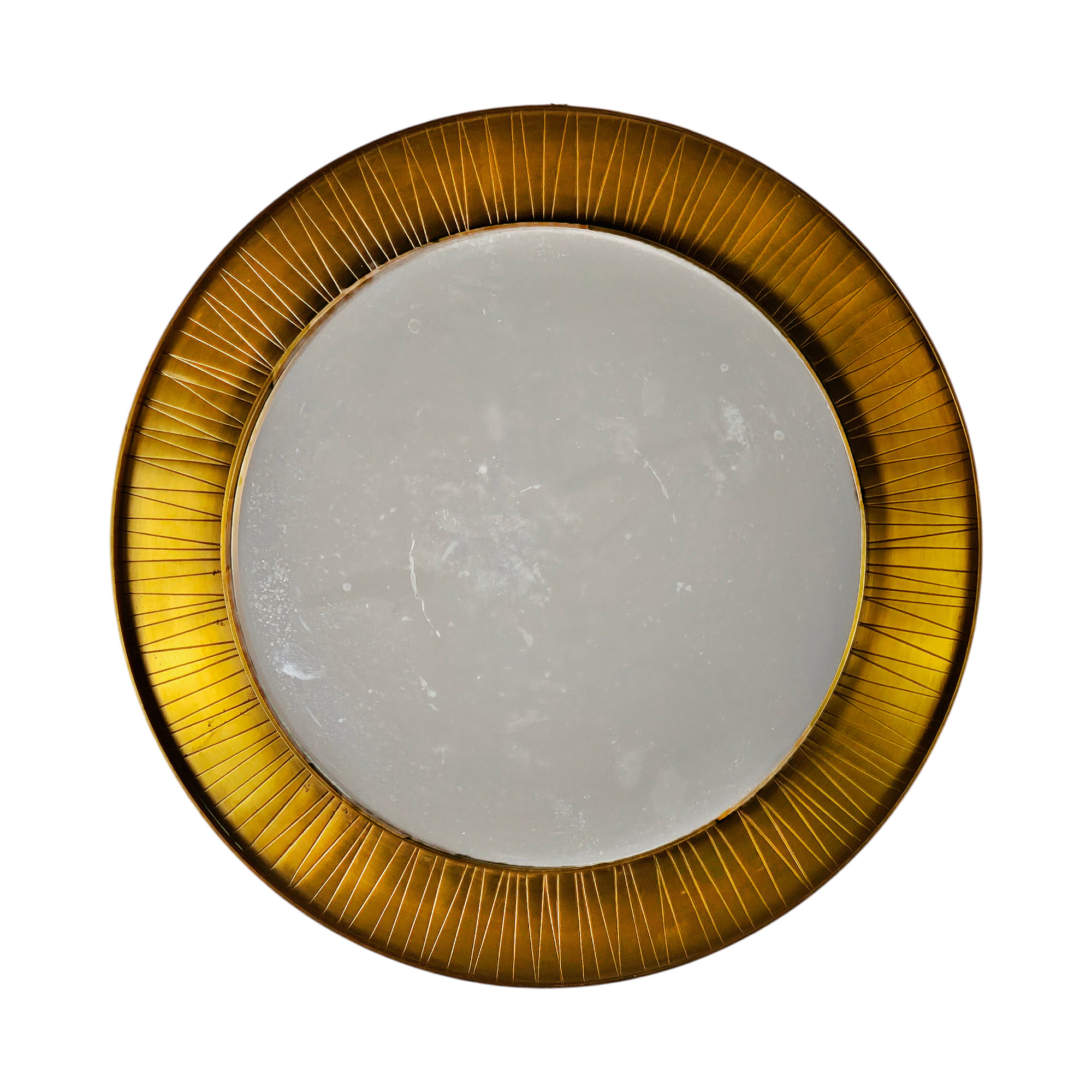 Small brass mirror - Spain 1960