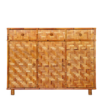 sideboard bamboo italy 1970