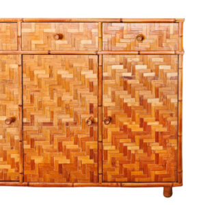 sideboard bamboo italy 1970