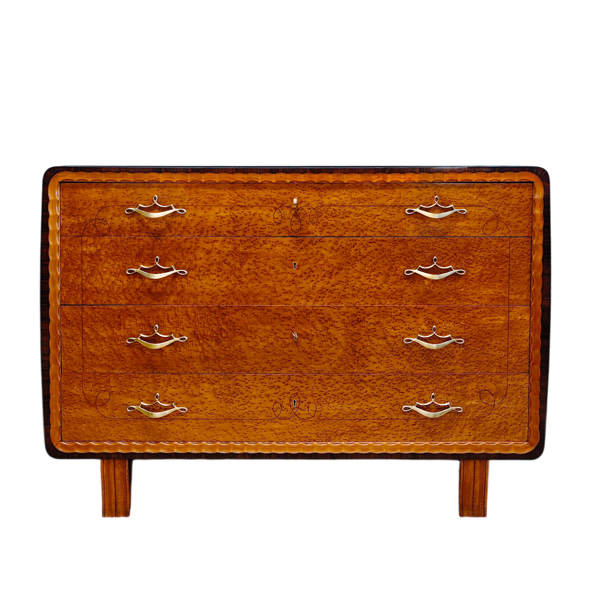 Four drawers chest of drawers - Italy 1940